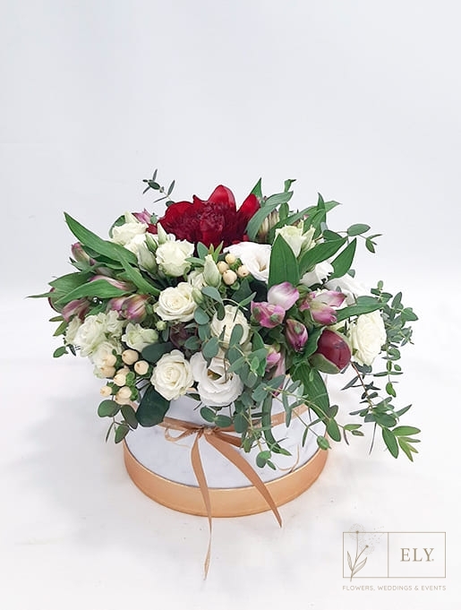 Florista Online - Caixa Japão - Caixa com Flores - 50,00€